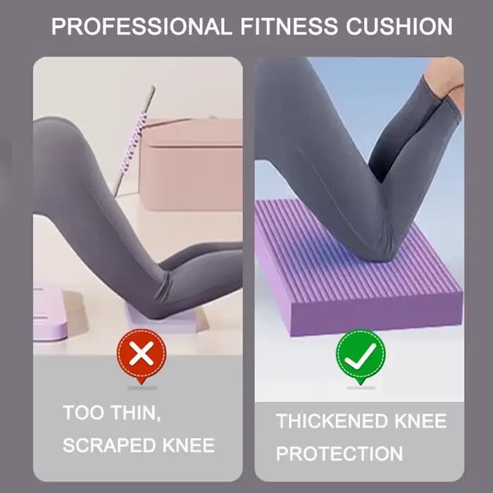Coussin d'équilibre de Yoga antidérapant, coussin d'équilibre de Fitness, tapis de coussin en mousse pour l'entraînement de stabilité