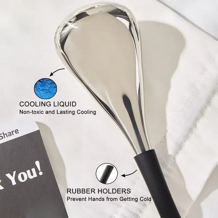 Globes de glace outil de soin de la peau du visage