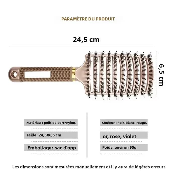Brosse à cheveux peigne de Massage du cuir chevelu
