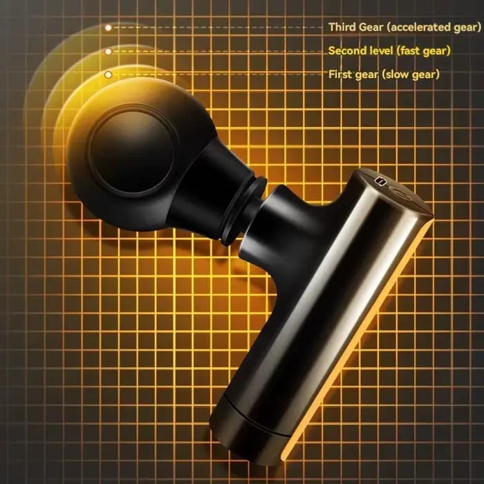 2025 nouveau Mini pistolet de Massage USB Portable Relaxation musculaire vibrant équipement de Fitness pour le cou dos épaule soulagement de la douleur