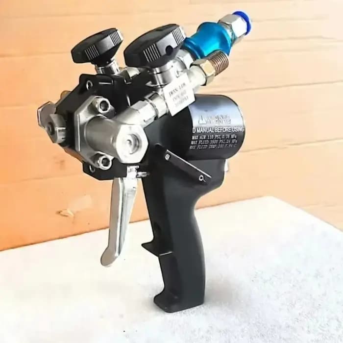 Pistolet à mousse de polyuréthane PU P2, pistolet PU 35Mpa avec accessoires, combinaison neuve