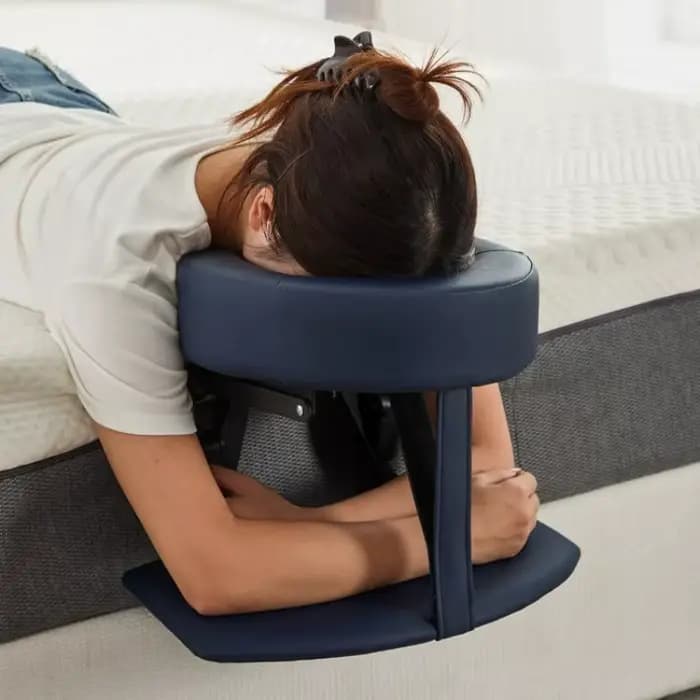 Kit de repose-tête de Massage pour matelas de lit avec oreiller facial en mousse à mémoire de forme pour Salon SPA