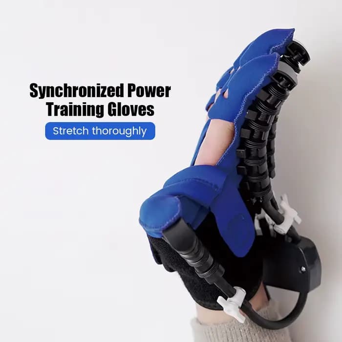 Gants robots pour exercices génitaux des doigts droitiers