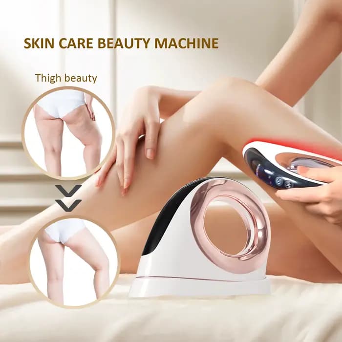 Appareil de massage amincissant et sculptant le corps par radiofréquence (RF) et LED