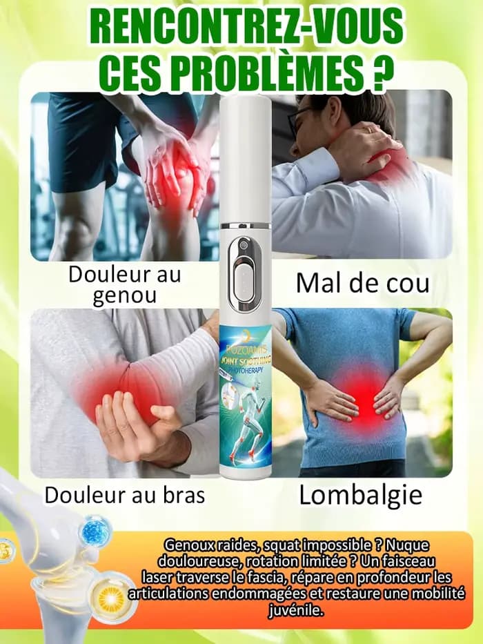 Masser les épaules, la taille, les jambes, les pieds et les bras.
