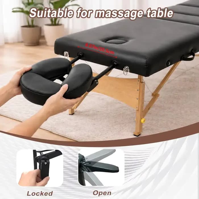 Appui-tête de massage pour lit