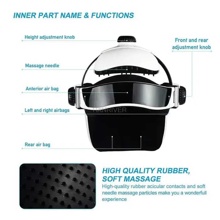 Casque de Massage électrique multifonctionnel
