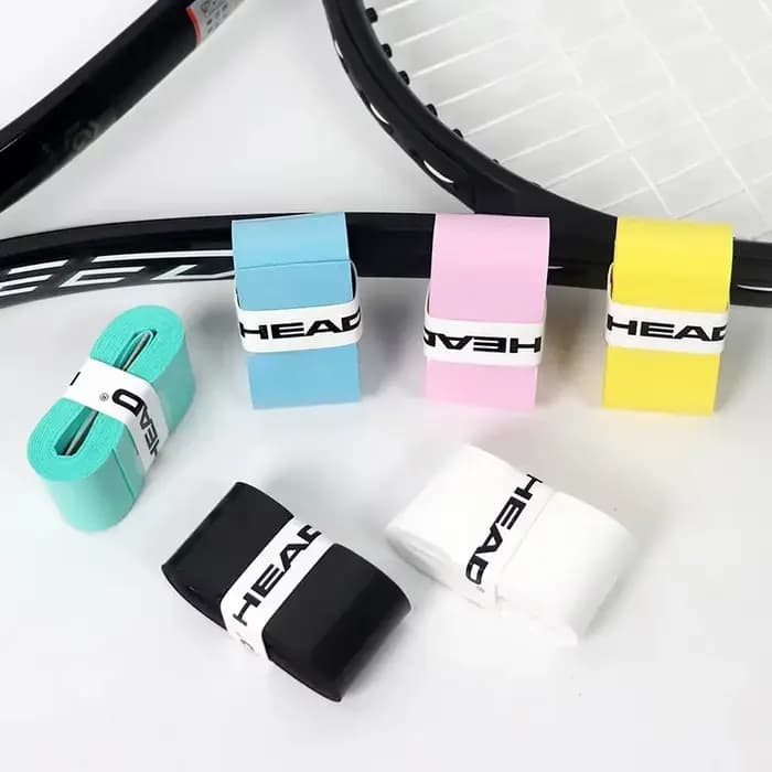 Poignée antidérapante originale pour raquette de tennis, accessoire de padel, antichoc, pour entraînement de tennis, badminton, squash, bandeau absorbant la transpiration