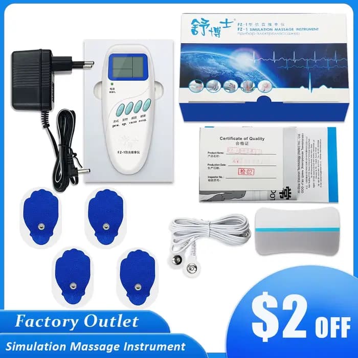 TENS stimulateur musculaire électrique physiothérapie fréquence EMS Acupuncture