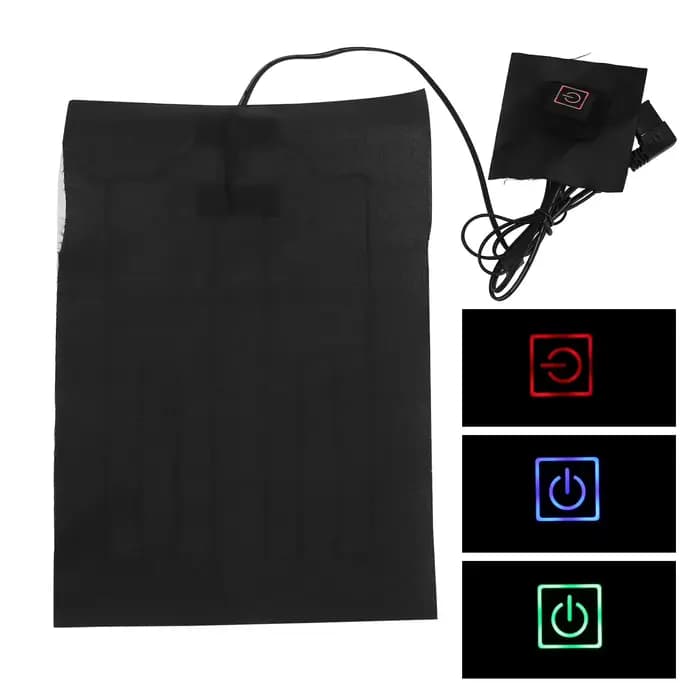 Coussin chauffant électrique température réglable 45 ℃ -65 ℃ Feuille chauffante