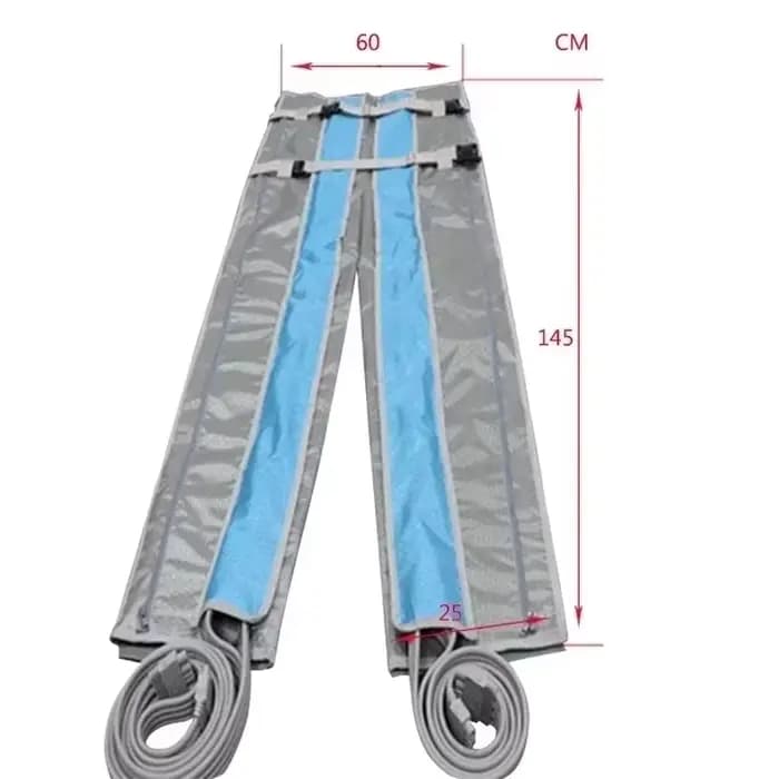Appareil professionnel Portable de massage de drainage lymphatique de sauna de dispositif amincissant de pression d'air salon de machine de thérapie de vêtements