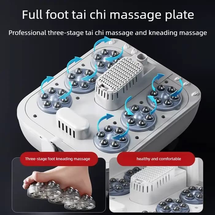 Bain de pieds électrique pour spa à domicile avec chauffage et température constante