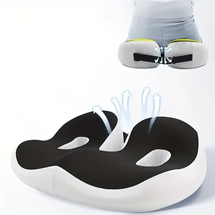 Coussin de siège confortable en mousse à mémoire de forme
