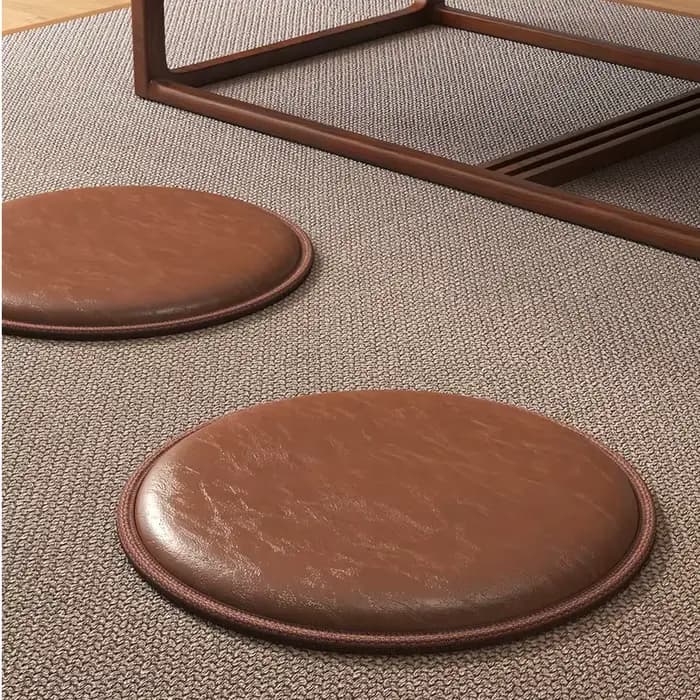Coussin à mémoire de forme rond de style japonais professionnel de qualité supérieure