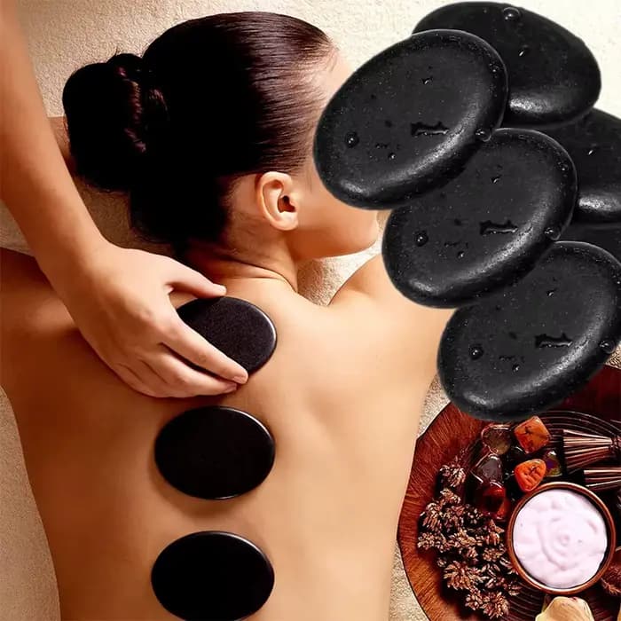12 pièces pierres de Massage chaudes Rock plus chaud Spa masseurs