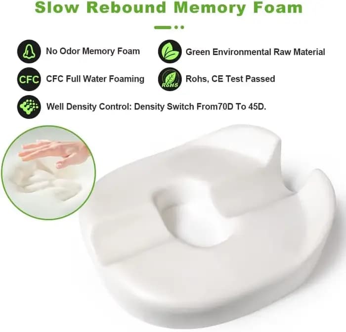 Coussin de siège Donut Pillow Coccyx pour la prostate