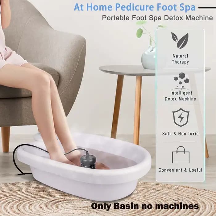 Bassin de Bain de Pieds pour Détoxification