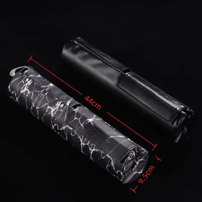 Squat Pad and Hip Thrust Pad for Leg Day PU Barbell Pad Stays in Place Secure Thick Cushion for Squats Lunges Glute Bridges Bar