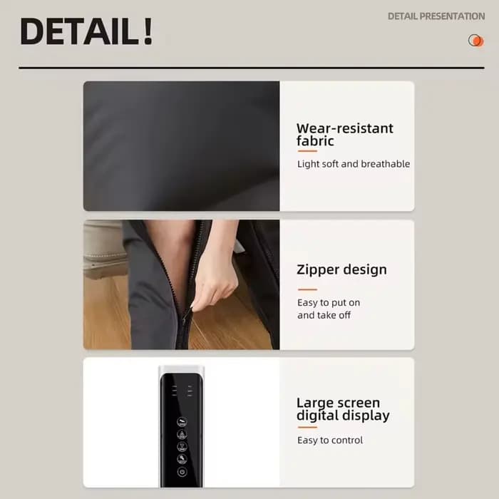 Masseur de jambes de Massage à Compression d'air