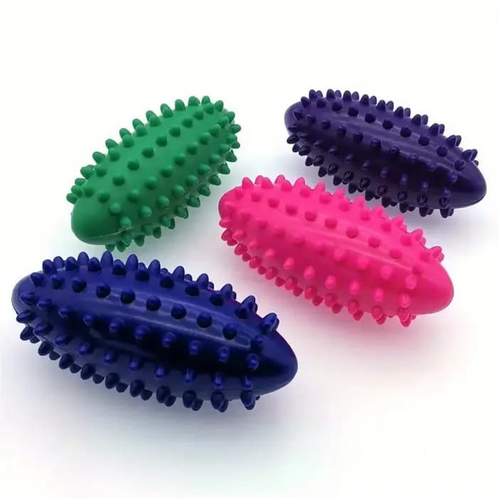 Balle de massage en PVC en forme de concombre de mer