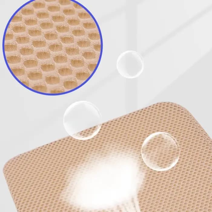 Coussin de siège de voiture rehausseur de 6 cm en mousse à mémoire de forme inclinée
