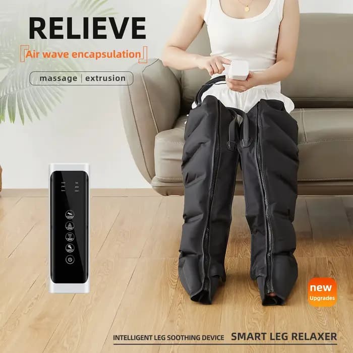 Massage des jambes à compression d'air