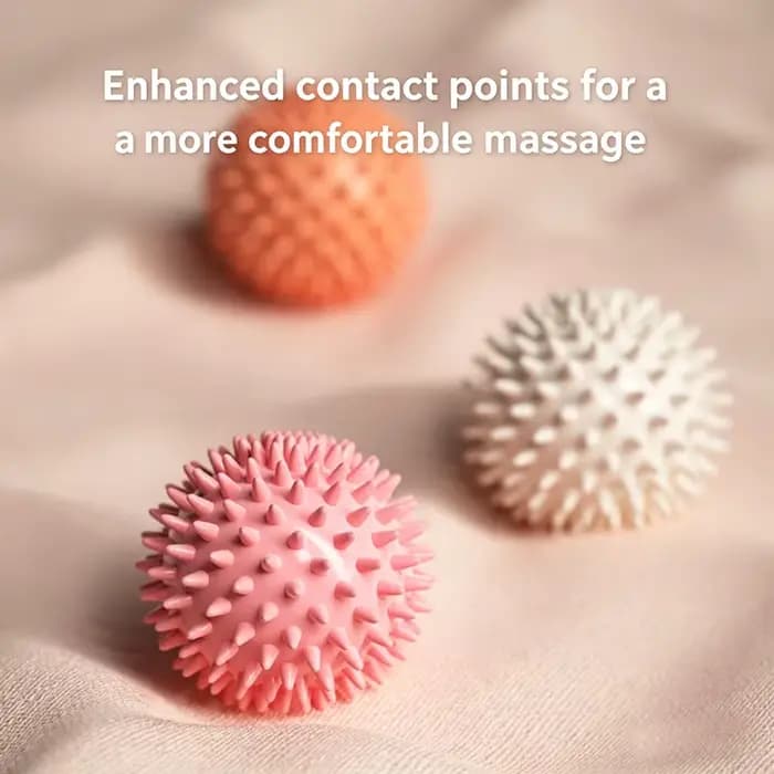 Balle de massage à picots pour la relaxation musculaire profonde