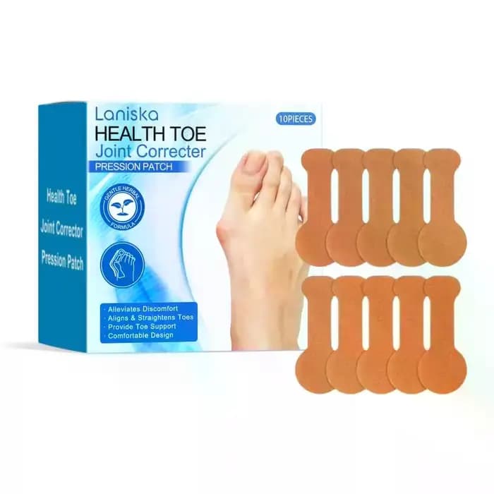 Patch de soulagement pour l'alignement des articulations des orteils
