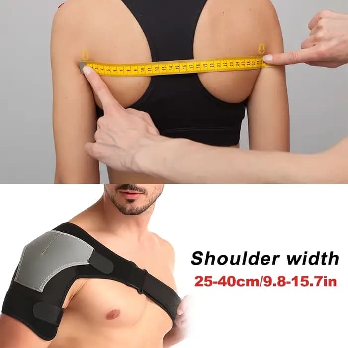 Attelle de stabilité d'épaule de sport avec coussinet de pression