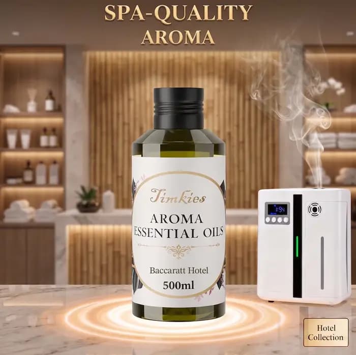 Huile essentielle de 500 ml pour diffuseur, collection hôtelière, purificateur d'air, huiles d'aromathérapie, diffuseur de luxe pour le bureau et la maison