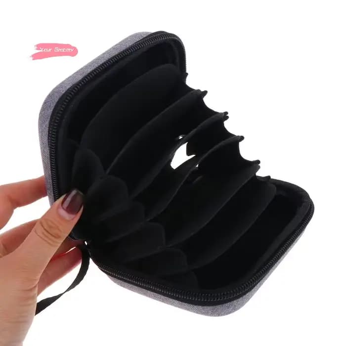 Étui de rangement rigide pour objectif d'appareil photo Y-Camera, résistant à l'eau, antichoc, anti-poussière, sacs de transport avec séparateurs extensibles