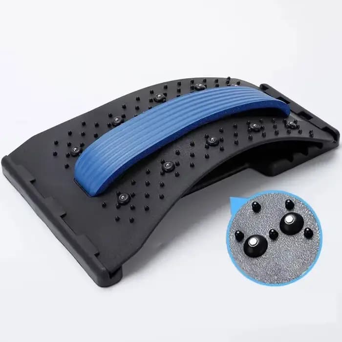Civière dorsale masseur réglable multi-niveaux taille cou Fitness lombaire cervicale colonne