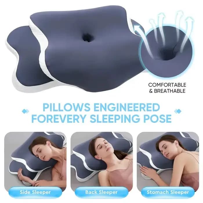 Oreiller cervical en mousse à mémoire de forme