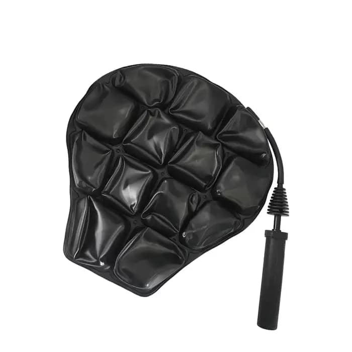 Coussin de siège gonflable pour moto, confortable, avec système de refroidissement