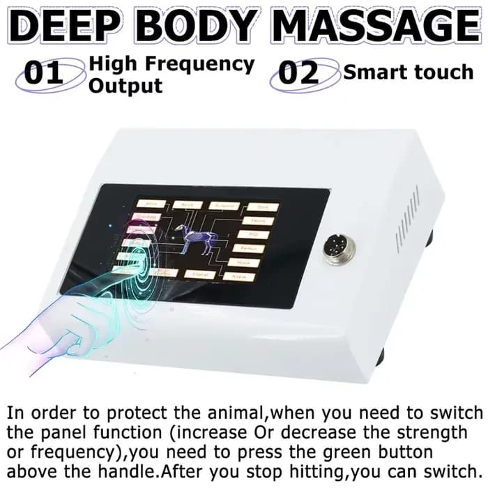 Machine de thérapie par ondes de choc pour soulager la douleur des chevaux et des animaux, machine de massage professionnelle à ondes de choc multi-usages, 300MJ, nouvelle