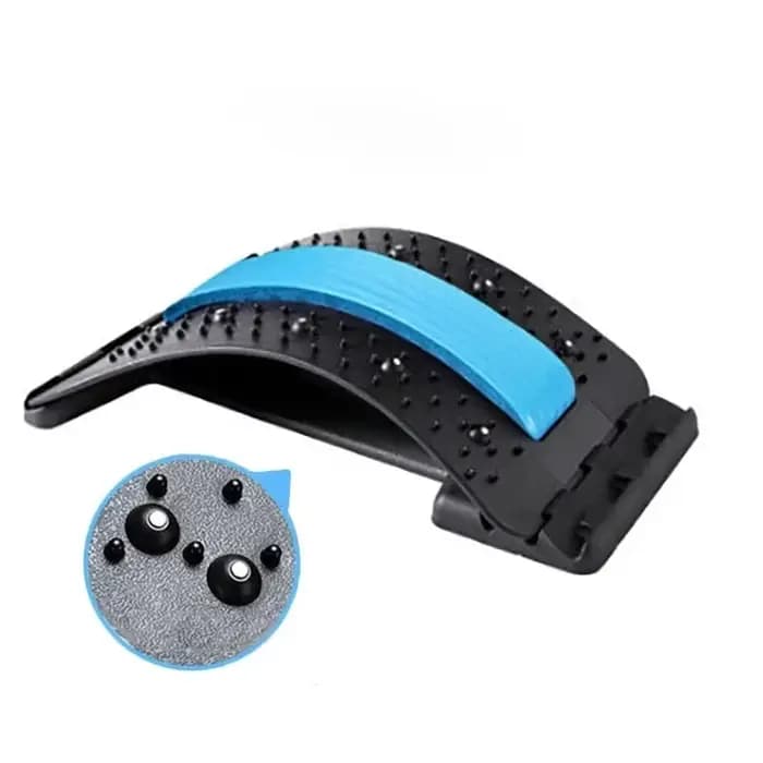 Civière dorsale masseur réglable multi-niveaux taille cou Fitness lombaire cervicale colonne
