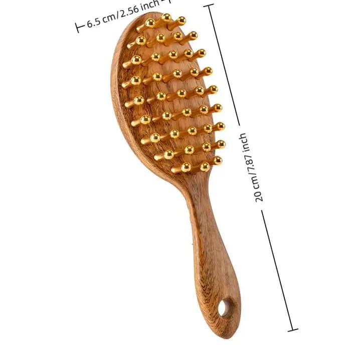 Peigne de Massage de tête à 39 dents et outil Gua Sha