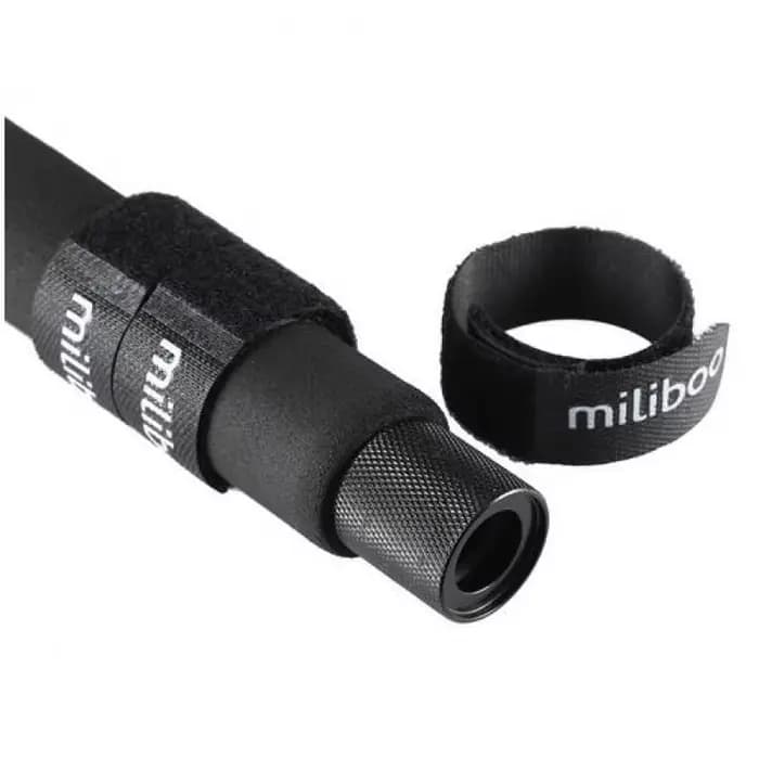 miliboo 300cm/9.9ft Perche de microphone télescopique légère en fibre de carbone, support de fixation pour interview et tournage
