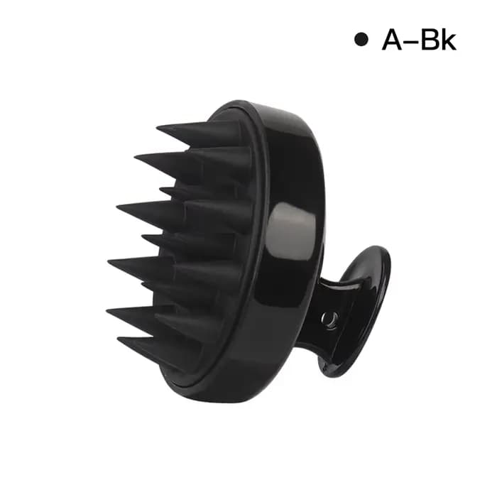 Peigne de Massage du cuir chevelu en Silicone