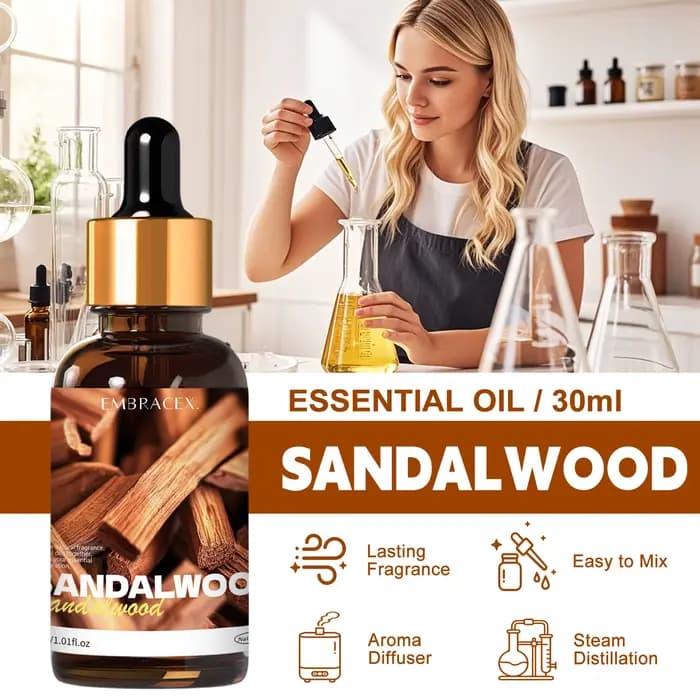 Huile essentielle de bois de santal