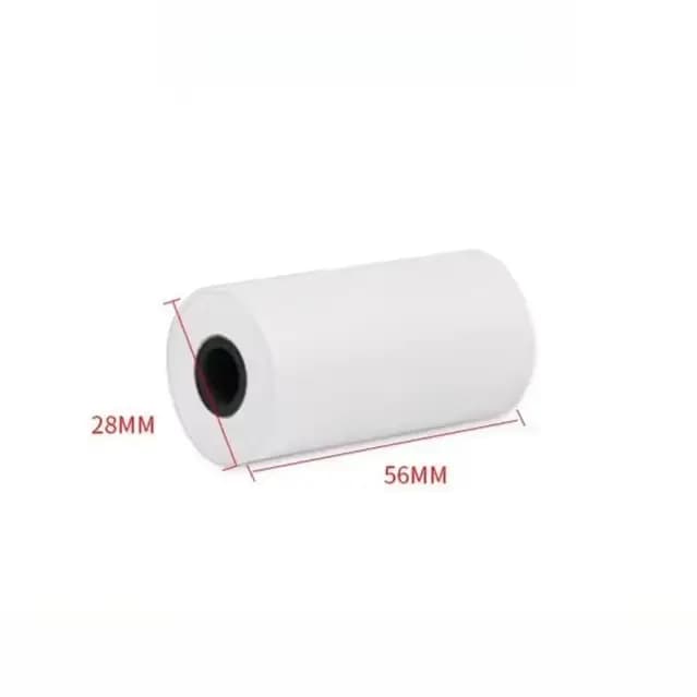 5/10 rouleaux de papier d'impression pour appareil photo pour enfants, papier d'impression thermique noir et blanc, impression photo instantanée