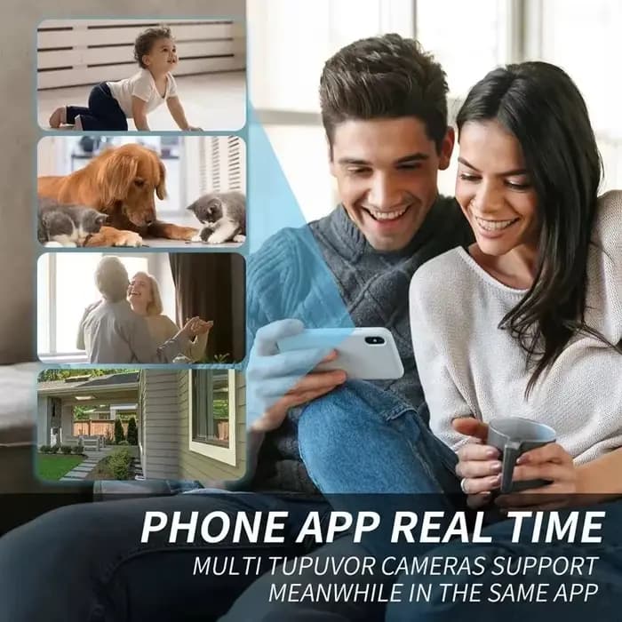 Nouvelle caméra sans fil mini 4K HD portable, caméra de vision nocturne, caméscope WiFi, moniteur à distance, enregistreur vidéo et vocal, caméra de sécurité