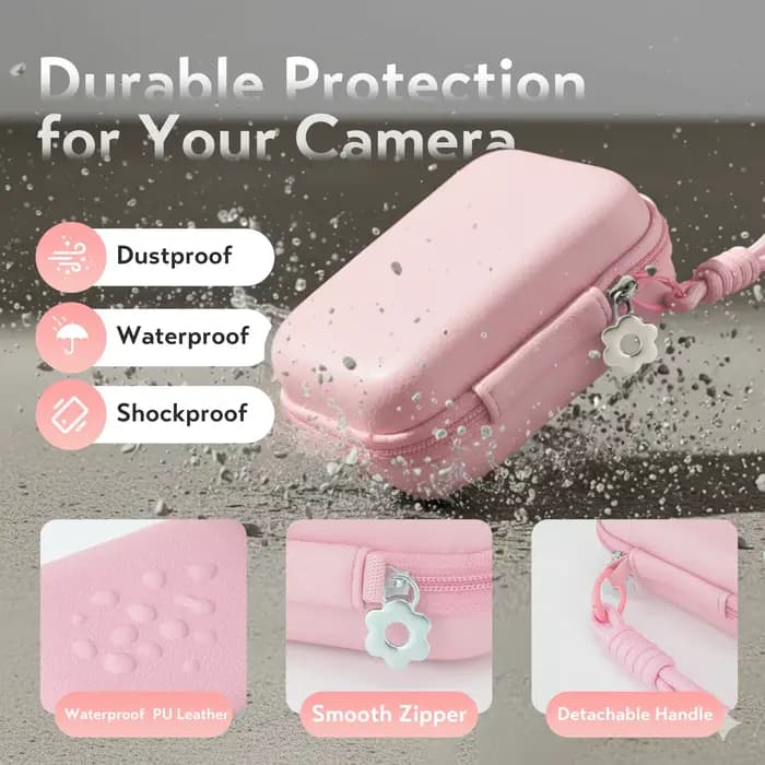 Étui pour appareil photo numérique, sac de protection rigide en EVA pour KODAK PIXPRO FZ55 FZ45, petit accessoire de voyage compact pour appareil photo