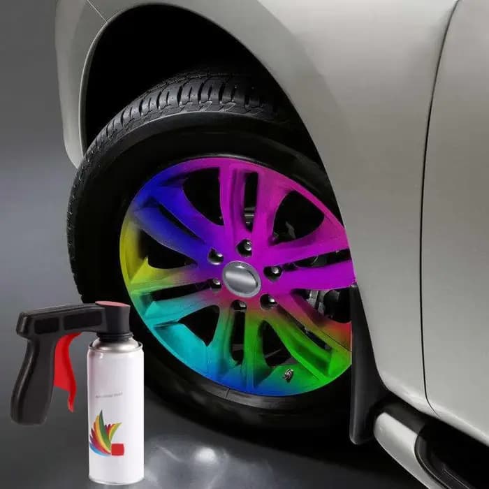 Poignée de pistolet de pulvérisation d'aérosol de soin de peinture de polissage de voiture avec poignée de verrouillage de poignée complète outils de polissage de déclenchement peuvent pulvériser la p