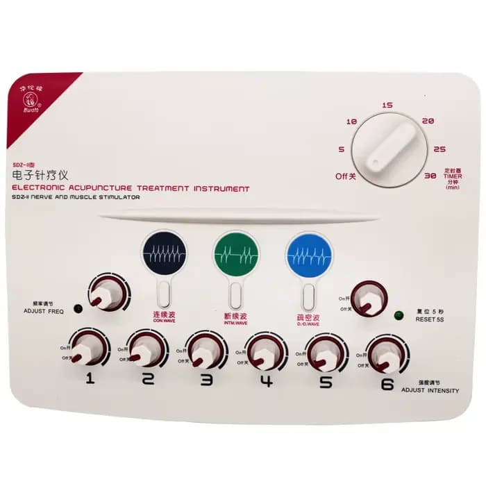 Stimulateur musculaire électrique par électroacupuncture EMS, dispositif de Massage de Stimulation musculaire basse fréquence pour la relaxation et la physiothérapie