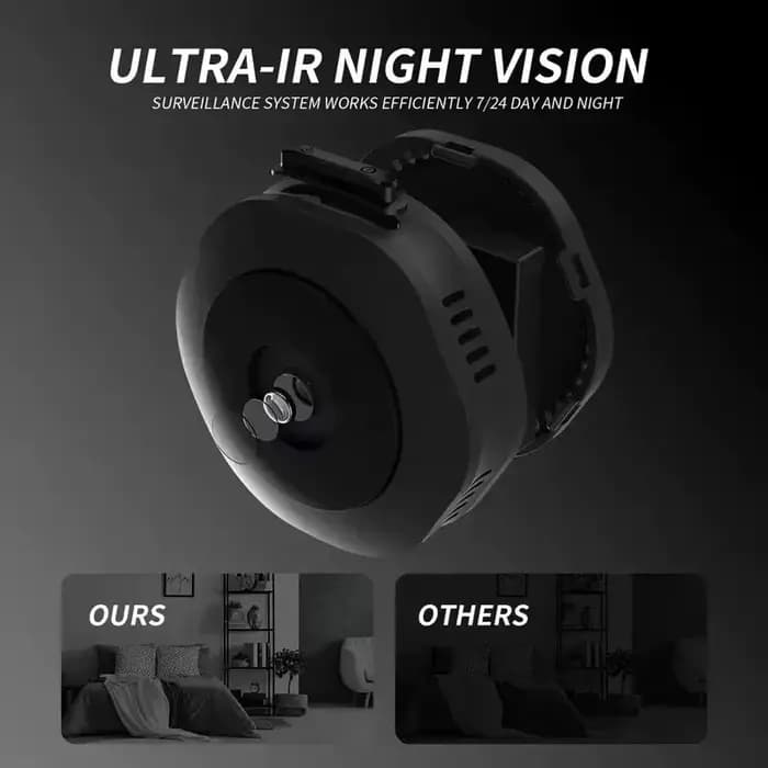 Nouvelle caméra sans fil mini 4K HD portable, caméra de vision nocturne, caméscope WiFi, moniteur à distance, enregistreur vidéo et vocal, caméra de sécurité