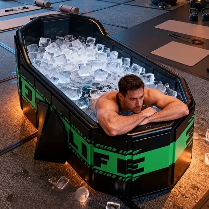Baignoire de récupération par cryothérapie portable et pliable pour adultes