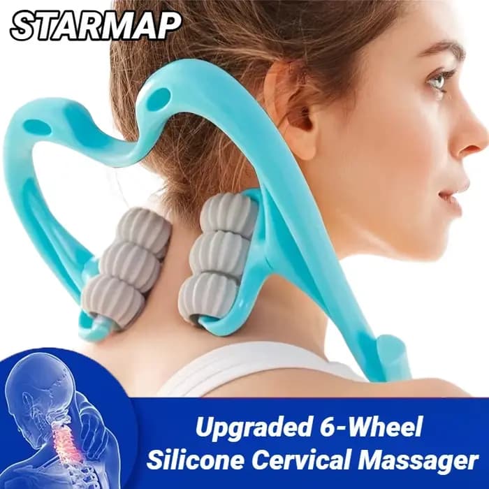 Massage des épaules et du cou de la vertèbre cervicale
