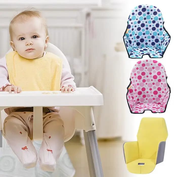 Housse de siège en tissu pour bébé, coussins de chaise haute, doublure respirante, pour chaise de bébé, coussins confortables, nouvelle collection