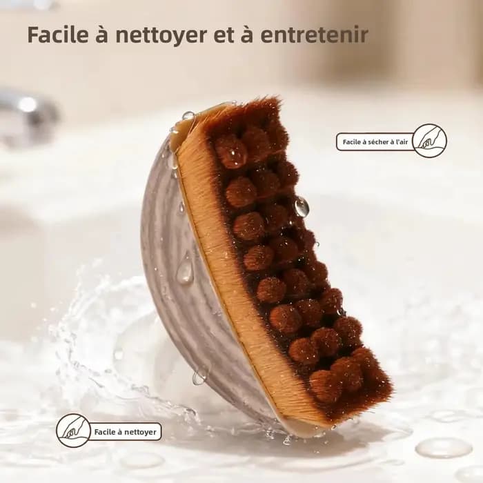Nouvelle brosse de contour lymphatique pour le visage
